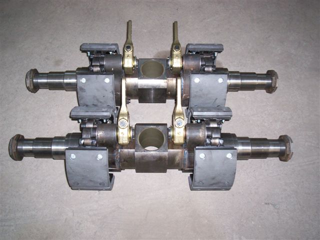 Rows of 8 axle
